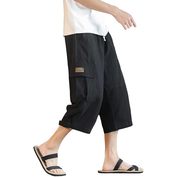 GFD ブラック サルエルパンツ ショートパンツ ハーフパンツ ジョガーパンツ GFD ブラック サルエルパンツ ショートパンツ ハーフパンツ
